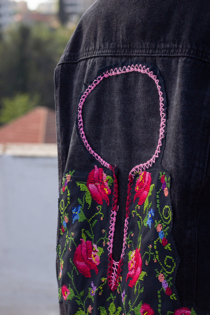 Zada wrap vest (embroidered) – Nol Collective